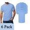 Adult's Craft & DIY T-Shirt Value Pack, Gildan Heavy Cotton Carolina Blue T-Shirt